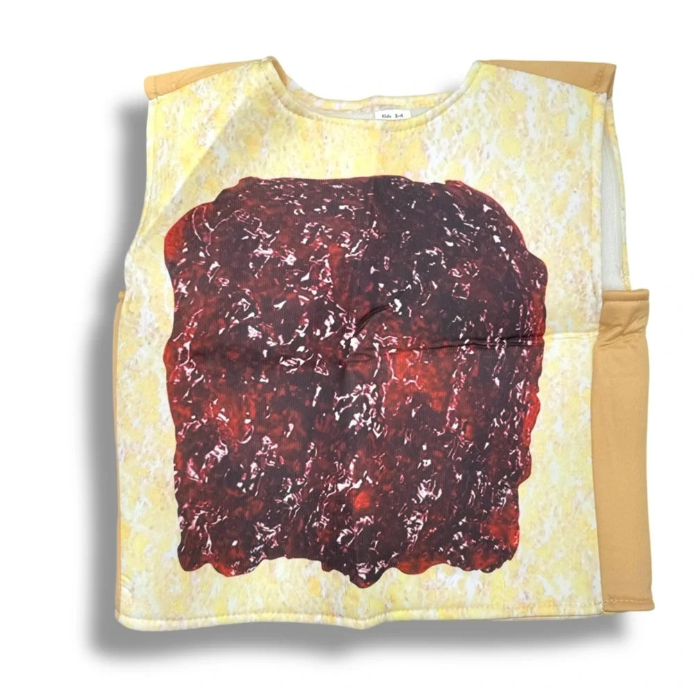 Boo! Inc. Peanut Butter & Jelly Kids Costume 2-Pack Sizes 3-4 &‎ 5-6 NWT